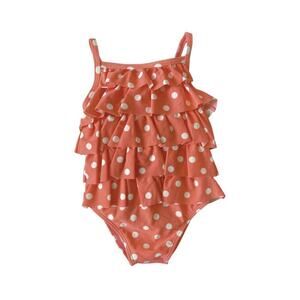 Baby Boden Onepiece Polka Dot Swimsuit 6-12m